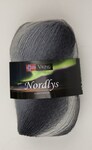 Viking garn Nordlys 100g - Gr/svart/natur (911)