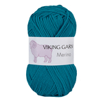 Viking garn Merino 50g - Turkos (829)