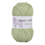 Viking garn Merino 50g - Ljusgrn (837)