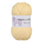 Viking garn Merino 50g - Ljusgul (843)