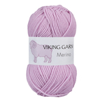 Viking garn Merino 50g - Ljuslila (864)