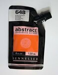 Akrylfrg Sennelier Abstract 120ml - Fluo Orange (648)