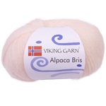 Viking garn Alpacka Bris 50g - Ljusrosa (359)