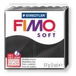 Modellera Fimo Soft 57g - Svart