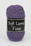 Svarta Fret Soft Lama Fine garn 50g - Lila (962)