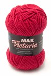 M&K Victoria garn - 50g - Rd (756)