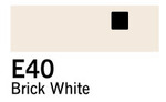 Copic Sketch - E40 - Brick White