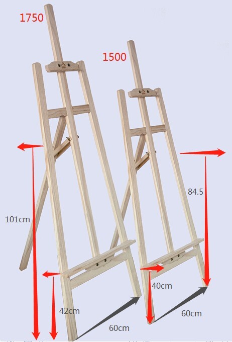 Golvstaffli Basic - Porträtt - Stafflier, Stafflier & målartillbehör