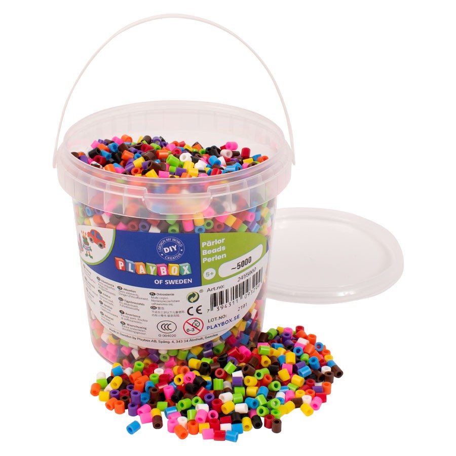 Perler 5000 stk. blandet Perler 5000 stk. blandet