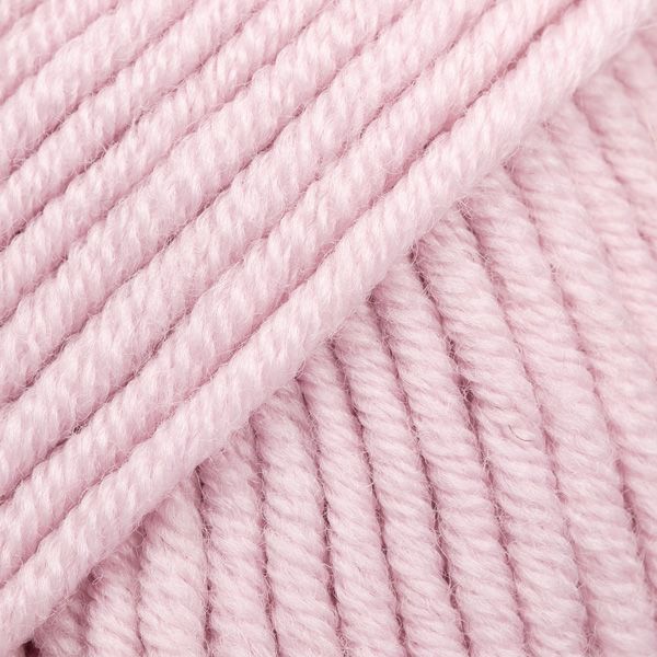 DROPS Big Merino Uni Colour garn - 50g - Powder pink