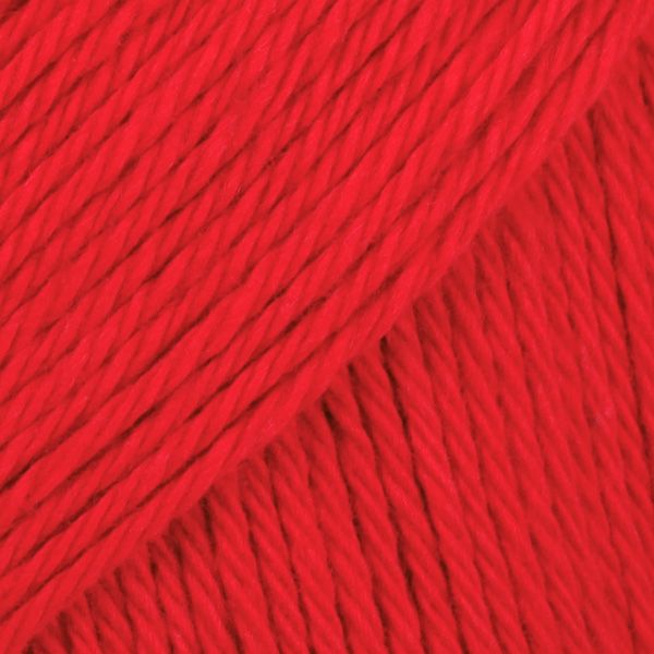DROPS Loves You 7 Uni Color garn - 50g - Rød