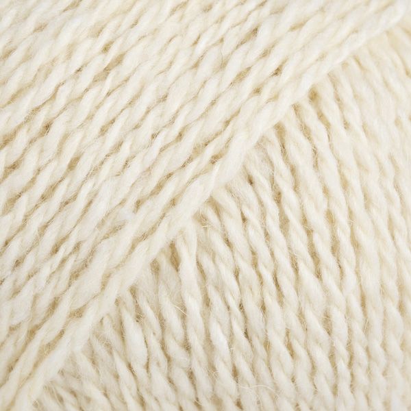 DROPS Soft Tweed Uni Colour garn - 50g - Natur