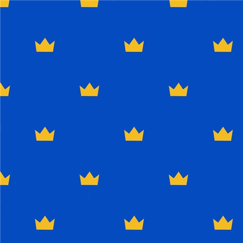 Mnstret jersey 150 cm - Three Crowns (bl/gul)