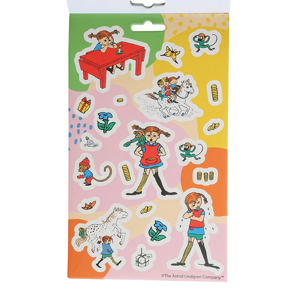 Klisterm�rkesbok Pippi L�ngstrump - 12 sidor
