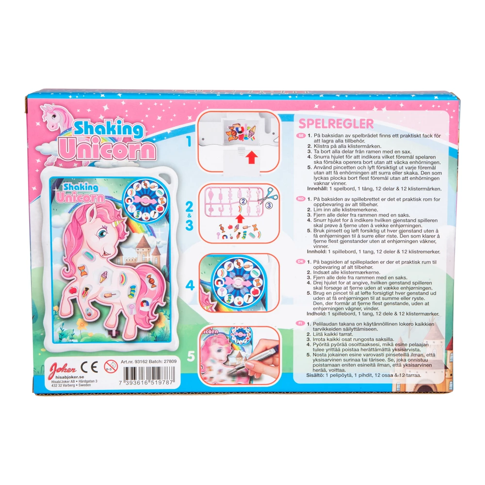 S�llskapsspel Shaking Unicorn - precisionsspel