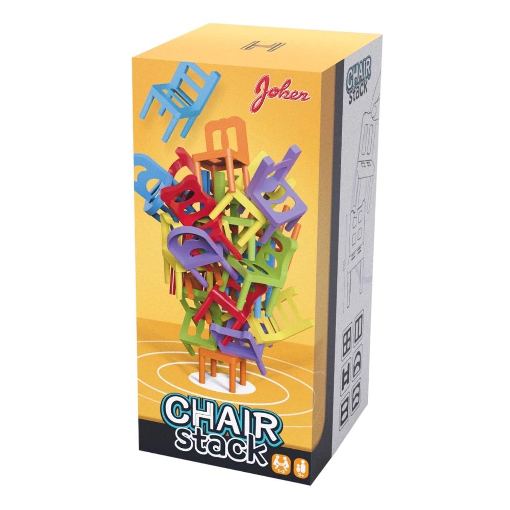S�llskapsspel Chair Stack - balansspel