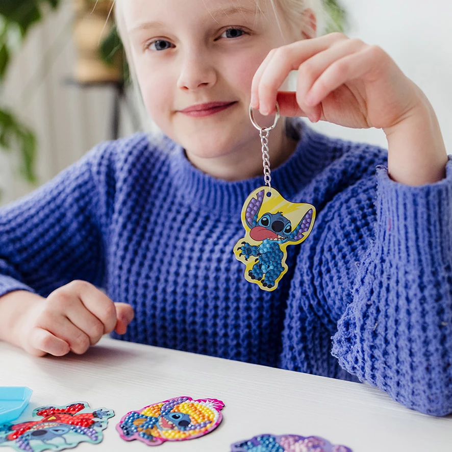 Diamond painting magnets Stitch Disney - pysselset med motiv