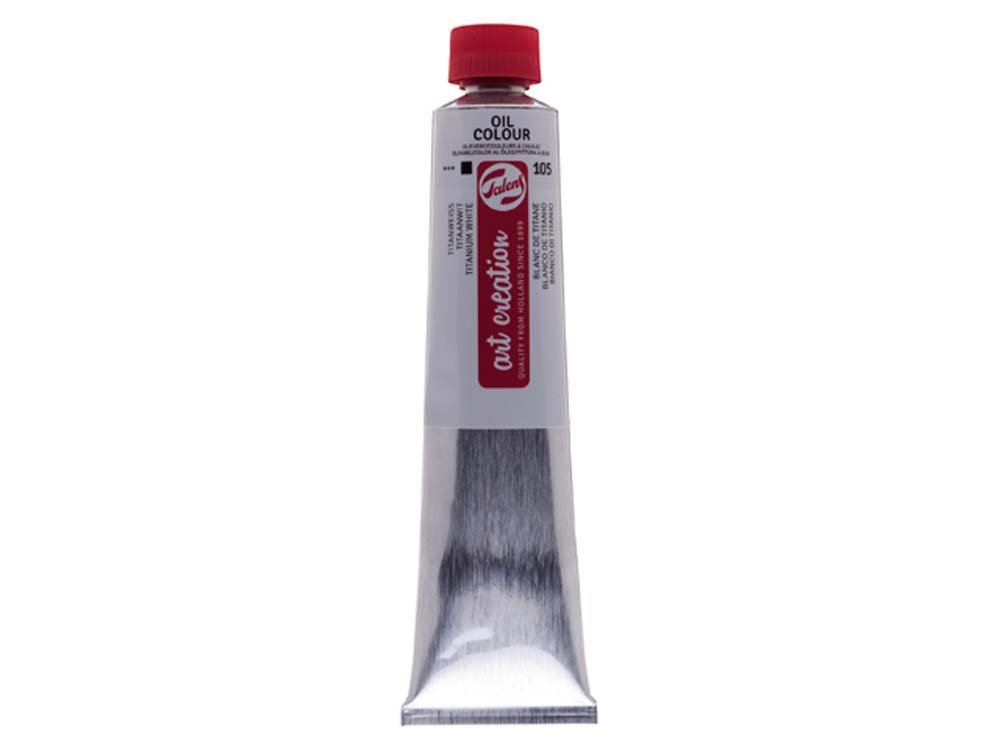 Oliemaling Art Creation 200 ml - Titanium White - Oliefarver, Kunstnerfarver