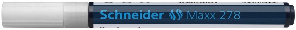 Maxx 278 Paintmarker (0,8 mm) needle - hvid - Markørpenne, Penne, Penne, kridt & tusch