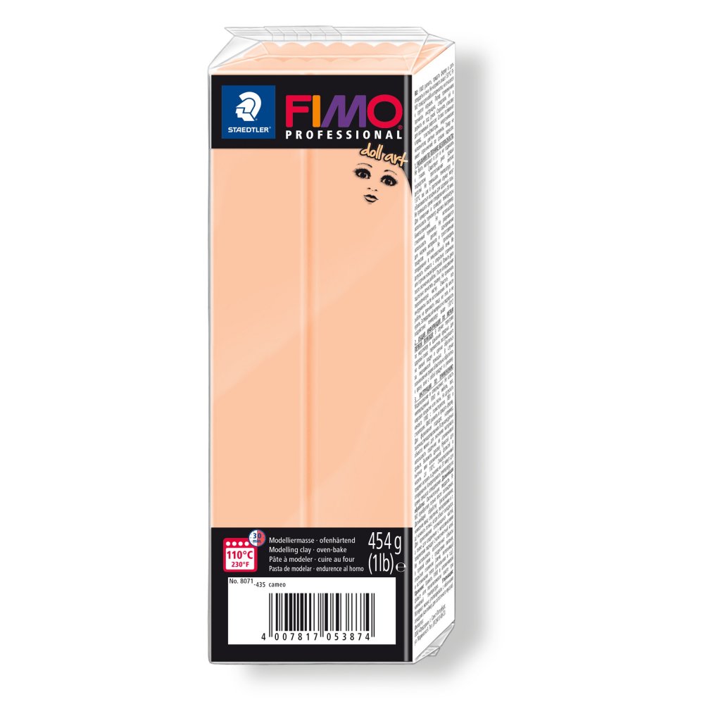 Modellervoks Fimo Professional Doll Art 454 g - Cameo - Fimolera, Modellere, Hobbyartikler til børn, Hobbymateriale, Håndværk