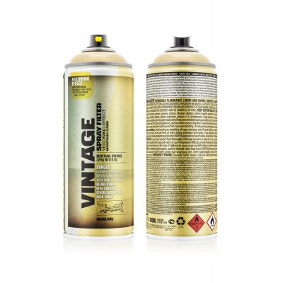 Spraymaling Montana Vintage Effect 400 ml - Vintage Yellow