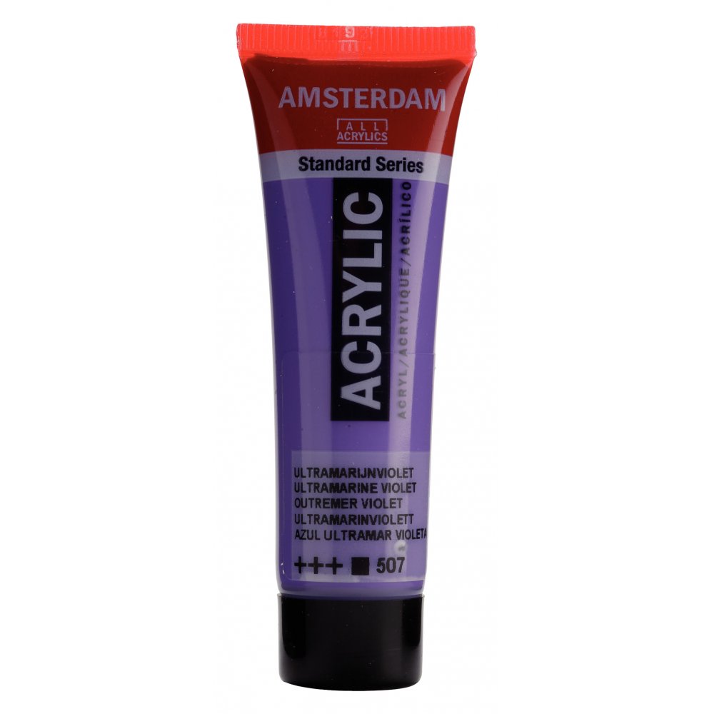 Akrylmaling Amsterdam 20 ml - Ultram.Violet - Akrylfarver, Kunstnerfarver
