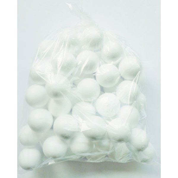 Frigolitkulor � 8 cm - 10 st