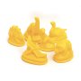 Formar i latex för gjutning av dinosaurier, 6-pack Formar i latex för gjutning av dinosaurier, 6-pack