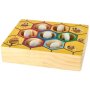 Montessori spel Bikupa med bin i trä 16,5 x 13,5 cm - Inkl. pincett Montessori spel Bikupa med bin i trä 16,5 x 13,5 cm - Inkl. pincett