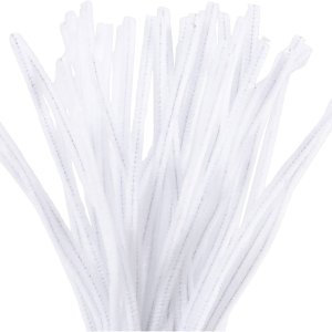 Rørrenser - Ø6 mm - hvit - 50 stk Rørrenser - Ø6 mm - hvit - 50 stk