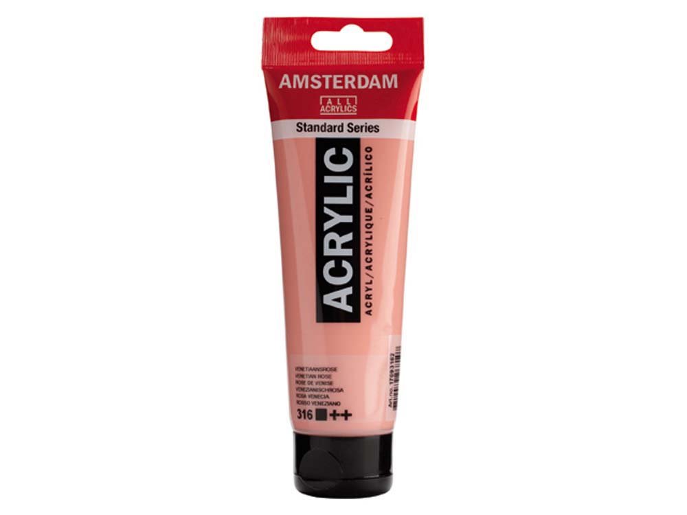 Amsterdam akrylmaling 120 ml - Venetiansk rød - Akrylfarver, Kunstnerfarver