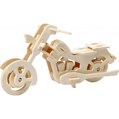 3D konstruktionsfigur - motorcykel