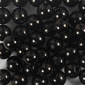 Vaxpärlor 8 mm Svart 50 st Vaxpärlor 8 mm Svart 50 st