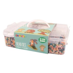 Pysselväska Rörpärlor Dov Pastellmix - 12 000 st Pysselväska Rörpärlor Dov Pastellmix - 12 000 st