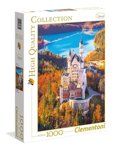 Puslespill HQ Kolleksjon 1000 brikker - Neuschwanstein