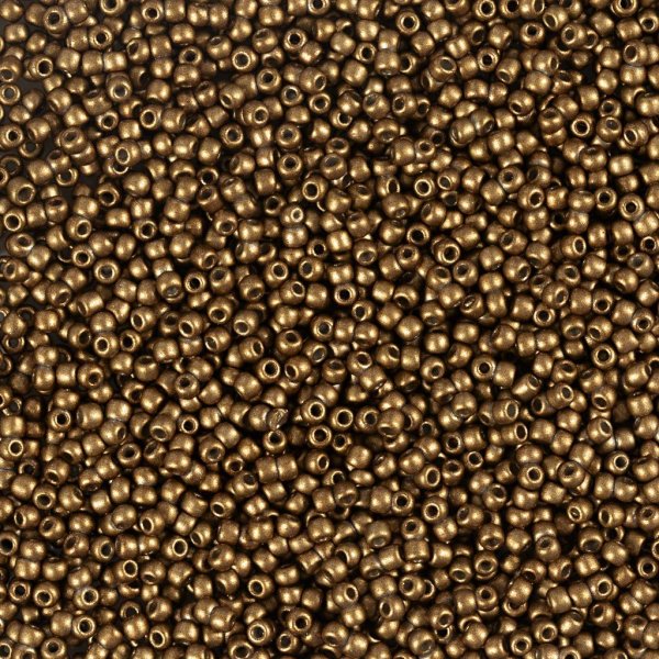 Rocaillepärlor 1,7 mm Bronze 25 g Rocaillepärlor 1,7 mm Bronze 25 g
