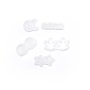 Silikonformar för smycken, 5-pack Silikonformar för smycken, 5-pack