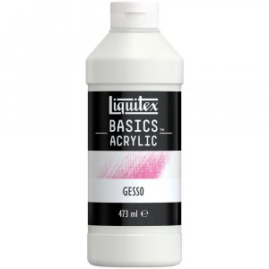 Akrylmedium - Liquitex Basics Additives - 473ml Flaska - Gesso