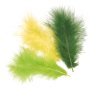 Fj�dermix ljusgr�n 10 cm, 15-pack