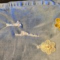 Kundebilde Stoffmerke selv -hjelpemiddel/onsrykes blomster brun/naturlig