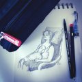 Kundbild Stiftpenna Fixpencil med vässare - 2 mm: En mamma, som snart kommer att...