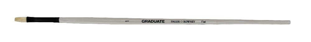 Akrylbørste Graduate Brush Lang Flad - 1 - Akrylpensler, Pensler