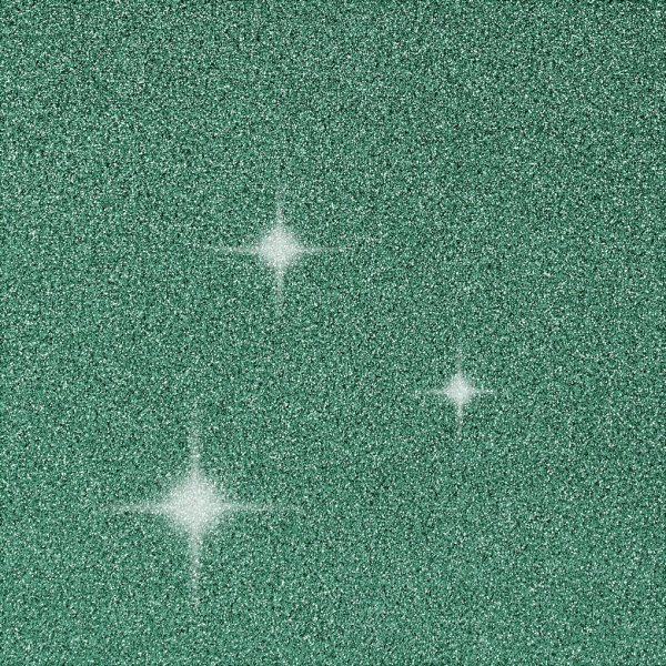 Kort och kuvert - grön - glitter - 4 set Kort och kuvert - grön - glitter - 4 set