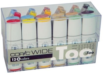 Copic Wide set B (med refill)