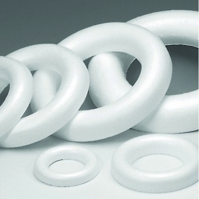 Styrofoam ring flat bak  120 mm