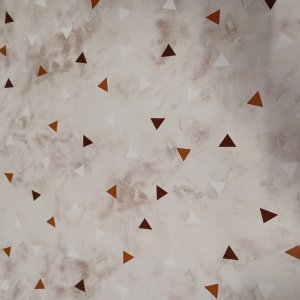 Vaxduk PVC treangeln beige 140 cm