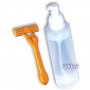 Shaving in bath