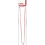 Halsband med stora rosa länkar 4 mm, 64 cm Halsband med stora rosa länkar 4 mm, 64 cm