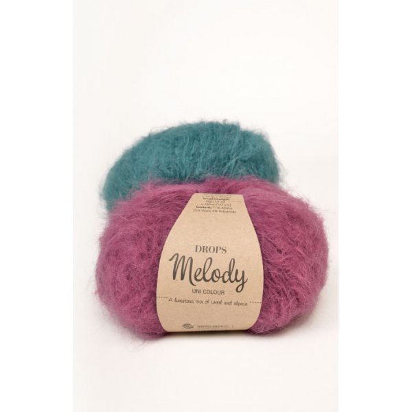 Drops Melody garn - 50g (mohaireffekt) Drops Melody garn - 50g (mohaireffekt)