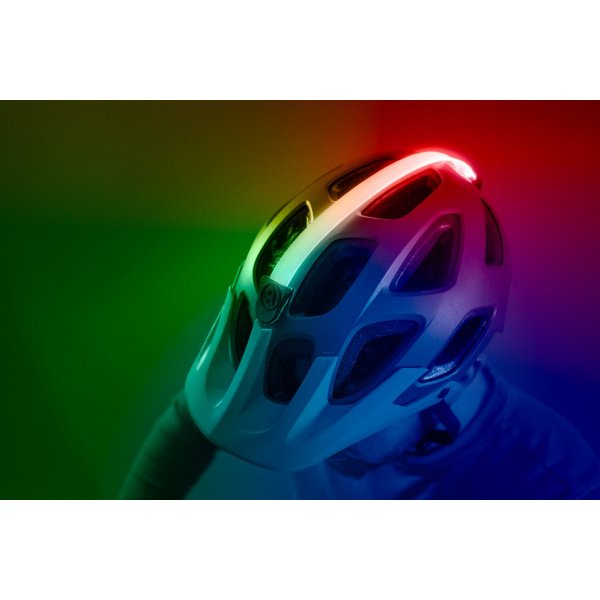 Hjälmlampa LED med färgval 3 lägen - batteridriven Hjälmlampa LED med färgval 3 lägen - batteridriven